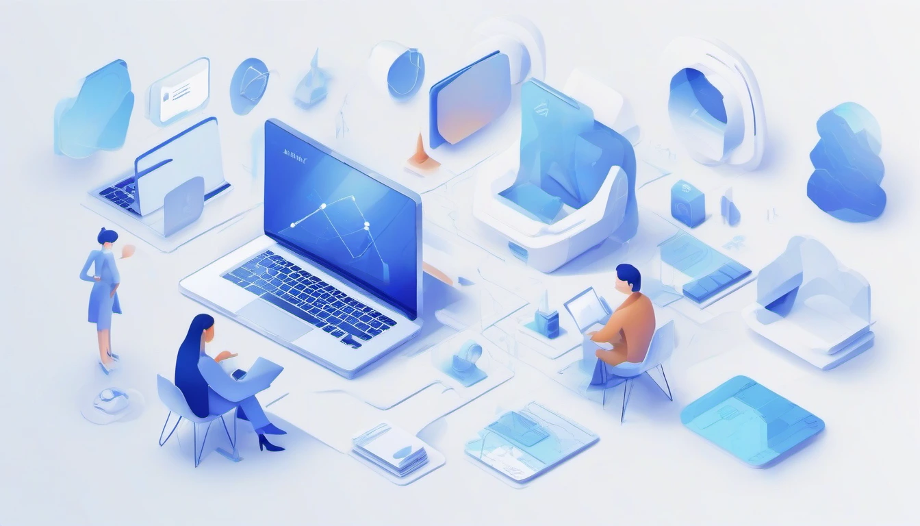 About Gotham Site Studio team illustration with SEO experts