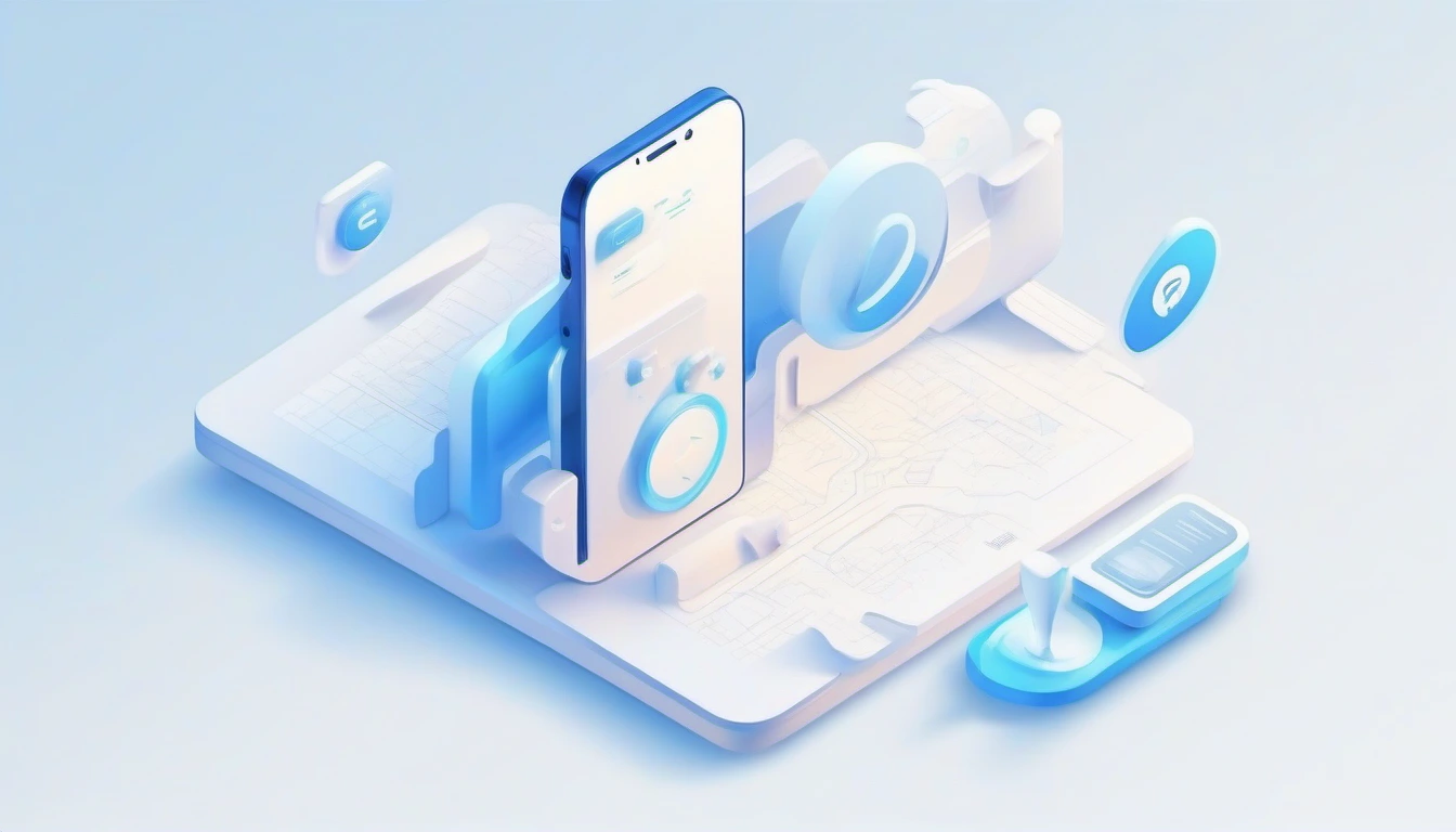 Contact Gotham Site Studio illustration with communication icons