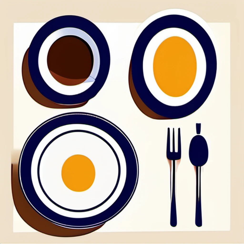 Restaurant SEO illustration with dining and food service