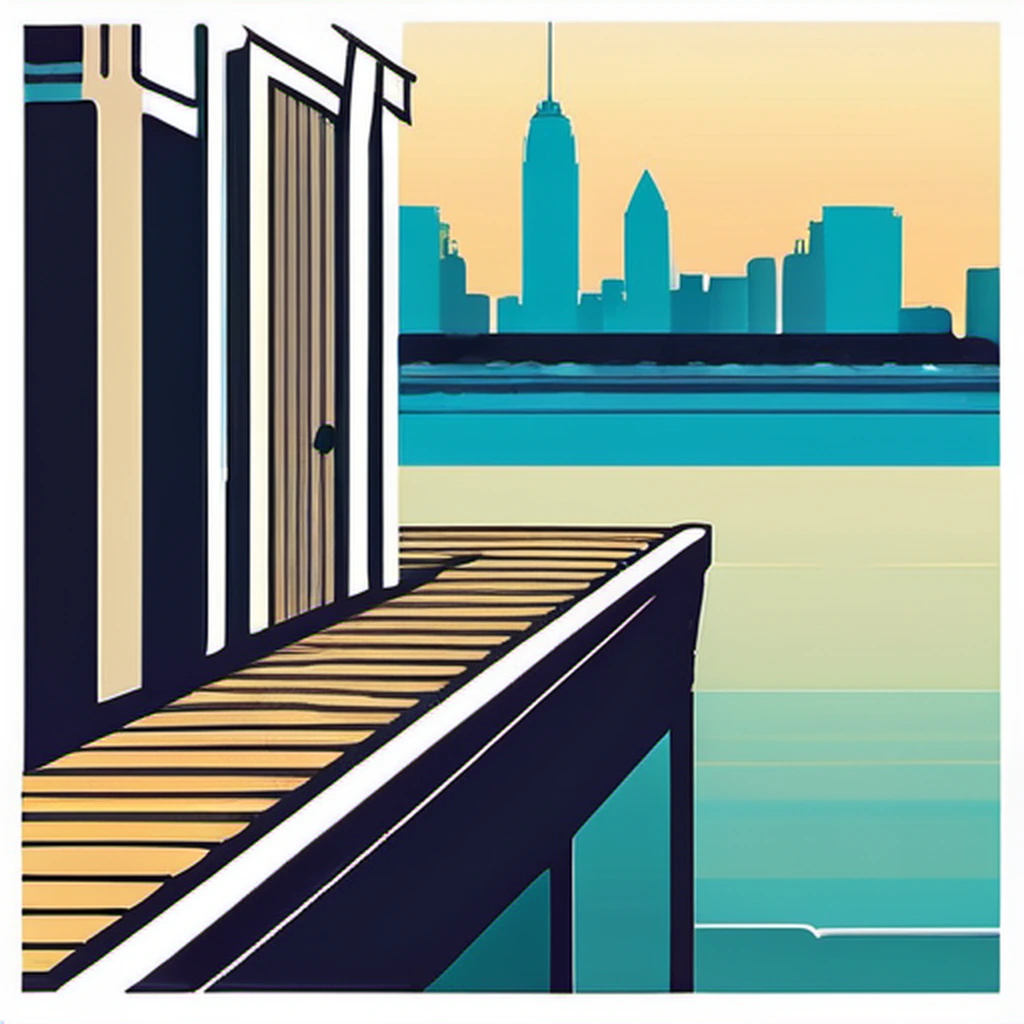 New Jersey SEO services illustration with state landmarks