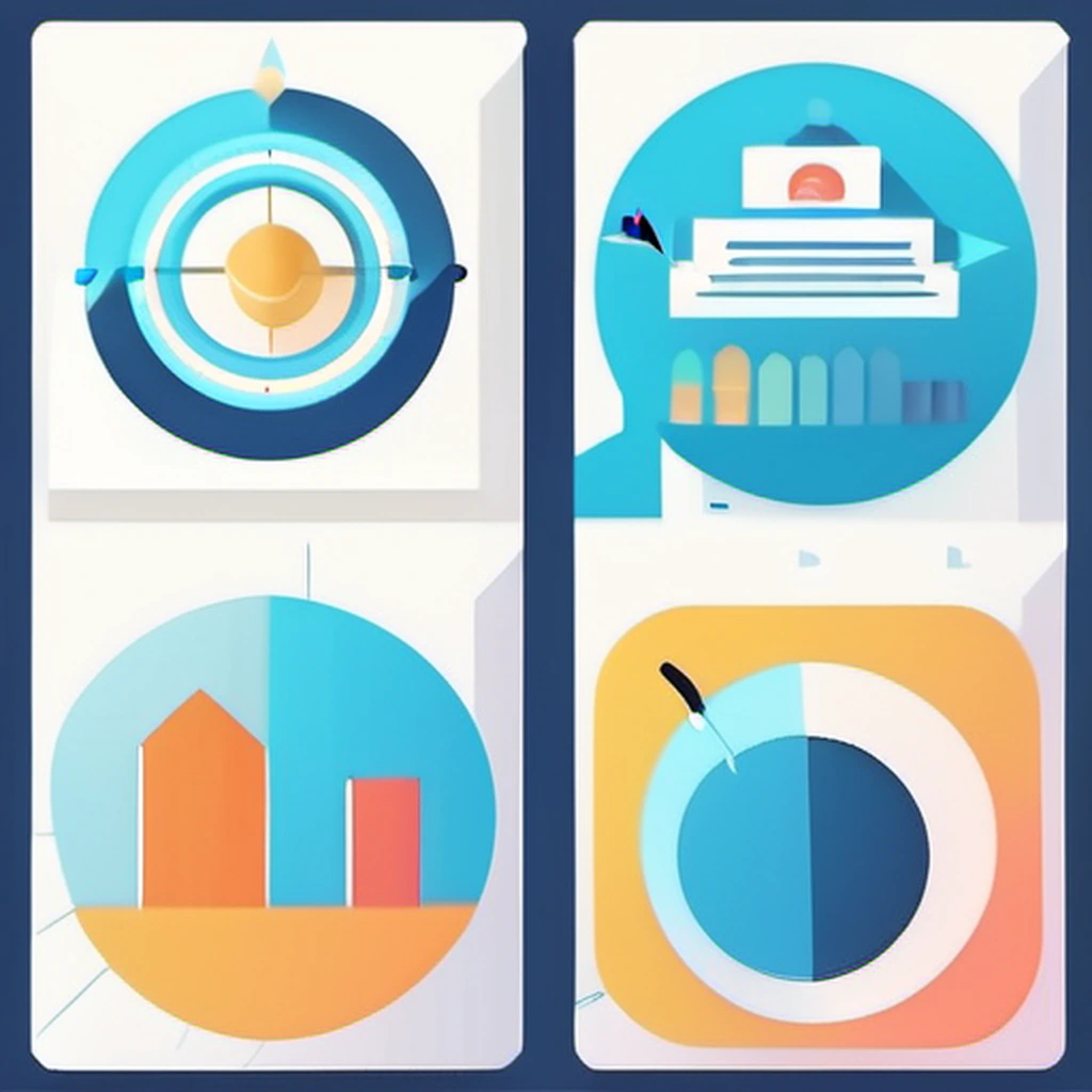 Social media strategy illustration